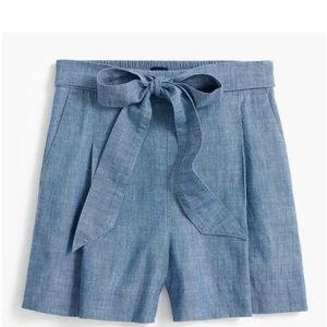 J. Crew Shorts. Light blue. Tie waist
